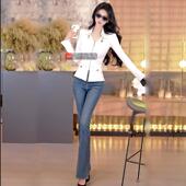 时尚 性感干练减龄小衫 气质修身 2025新款 上衣 翻领衬衫 型色缤纷春季