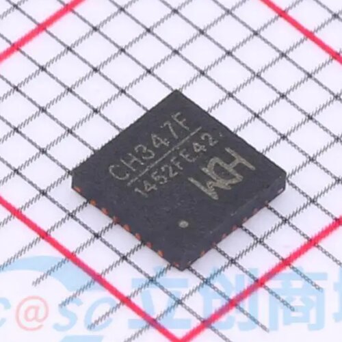 全新原装 CH347F 封装 QFN-28(4X4) USB转换芯片