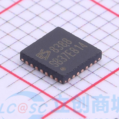 全新原装 ES8388 封装QFN-28 ADC/DAC专用型 音频IC芯片