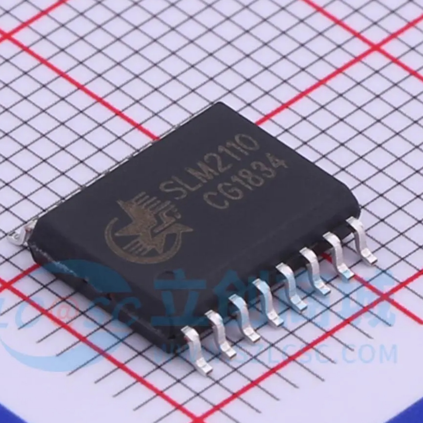 全新原装 SLM2110CG 封装  SOIC-16-300mil 栅极驱动芯片