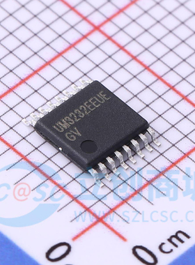 全新原装 UM3232EEUE 贴片TSSOP-16 RS232收发器芯片