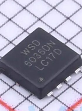 全新原装 WSD6036DN33 封装 DFN-8L(3x3) 场效应管(MOSFET)