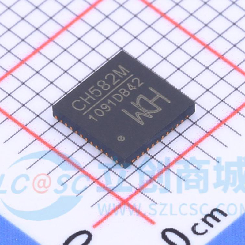 全新原装 CH582M CH582 MCU微控制器芯片IC 贴片QFN-48