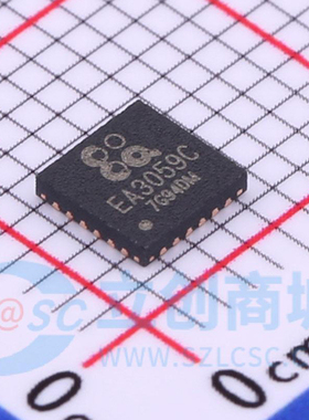 全新原装 EA3059CQDR 封装QFN24电池管理IC芯片EA3059C贴片