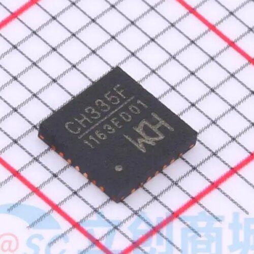全新原装 CH335F 封装 QFN-28(4x4) USB集线器