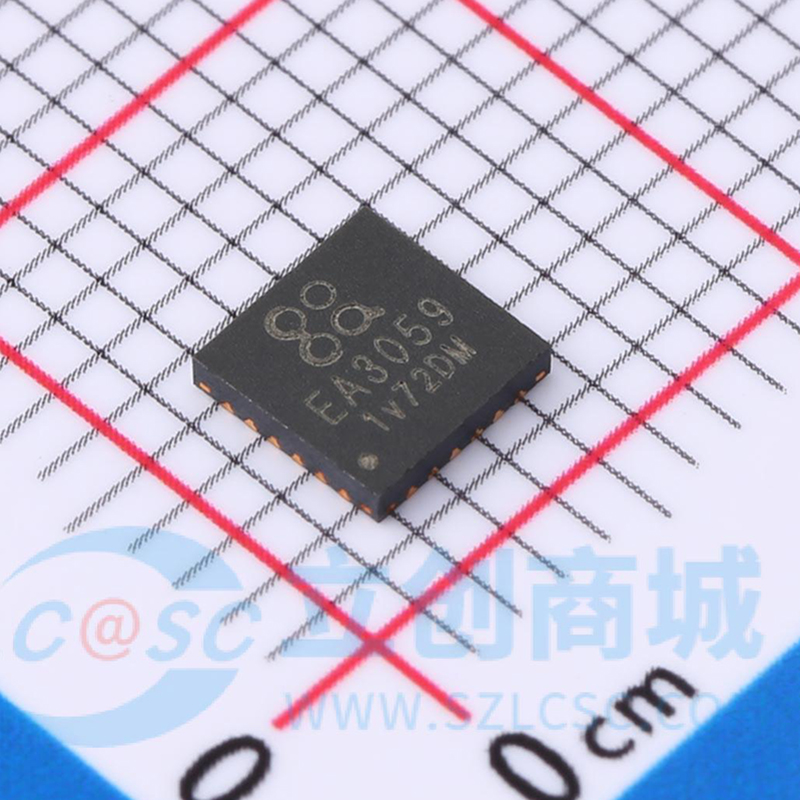 全新原装 EA3059QDR 封装QFN-24 DC-DC电源管理IC芯片