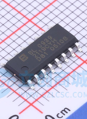 全新原装 贴片 BL0939 SOP-16 内置时钟免校准计量芯片