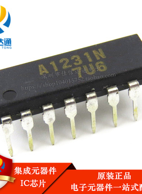 全新原装 LA1231N A1231N DIP-16直插 放大器IC
