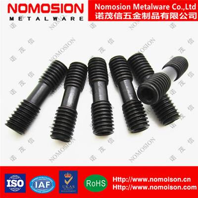 高强度数控车双头正反牙压板螺丝