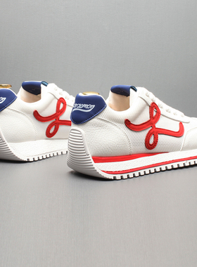 阿甘鞋潮流软底小白鞋网面透气男士低帮板鞋欧洲站时尚潮牌休闲鞋