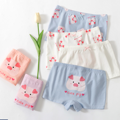 52002四条装小猪款内裤