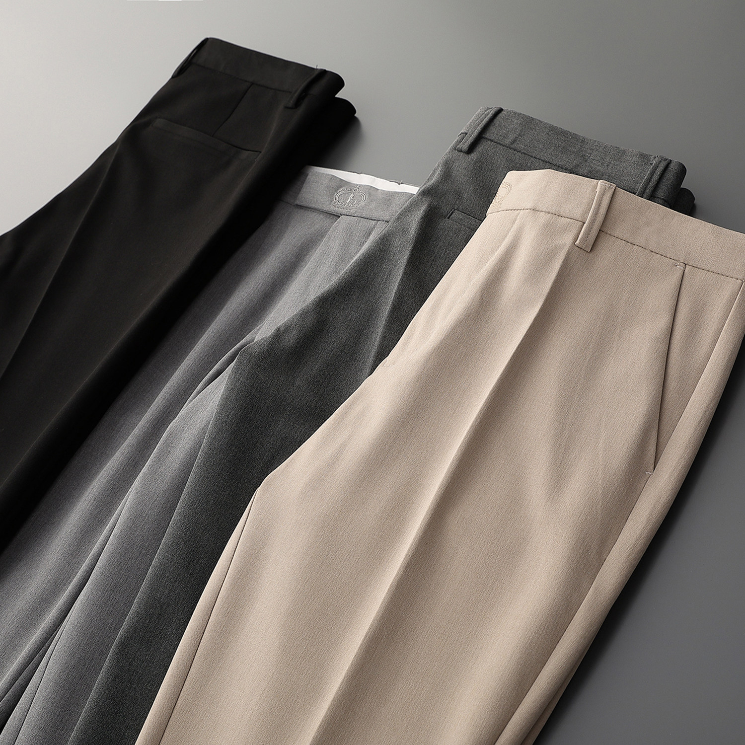 秋季九分小西裤男修身小脚韩版商务西装裤商务休闲西服裤子男直筒,男装,休闲裤,淘宝优惠券,粉丝福利购,淘宝优惠卷