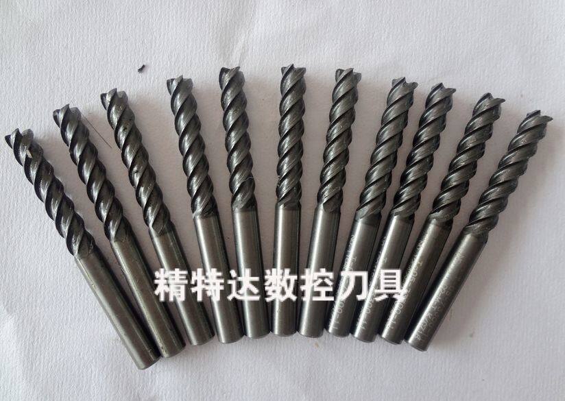 数控刀具/进口二手加长刀刃旧钨钢铣刀6MMX4FX65L铣刀  旧铣刀