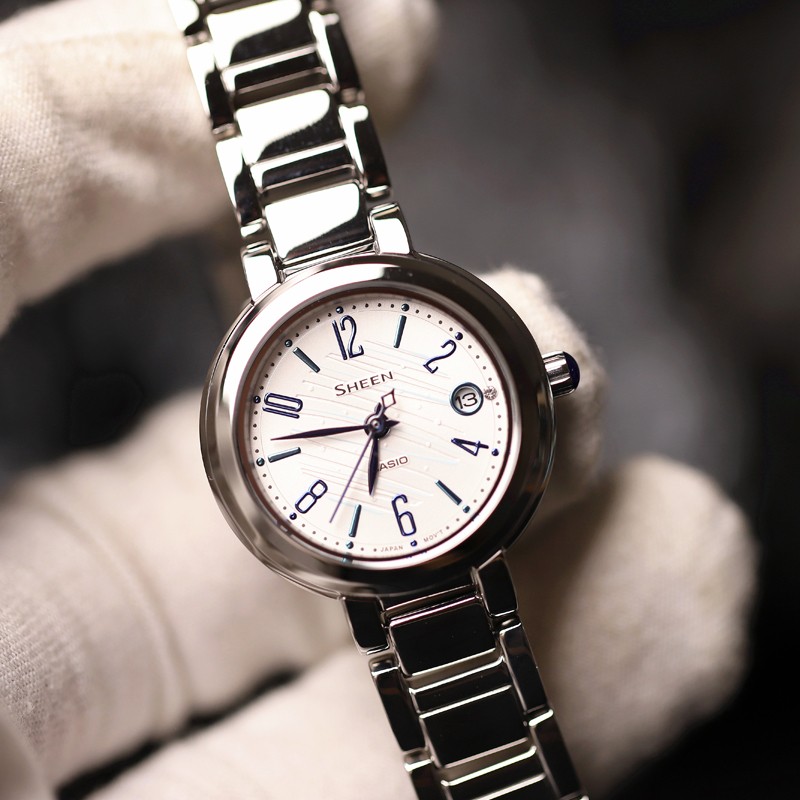 Casio女指针石英表蓝宝石守护星