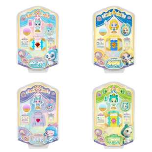 韩国正品奇妙萌可第七季 白雪猫咪萌可旅行箱手提包公仔女孩玩具