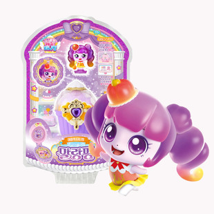 韩国奇妙萌可女孩第四五季钥匙甜品盒子酸酸柠檬儿童松饼消防公仔