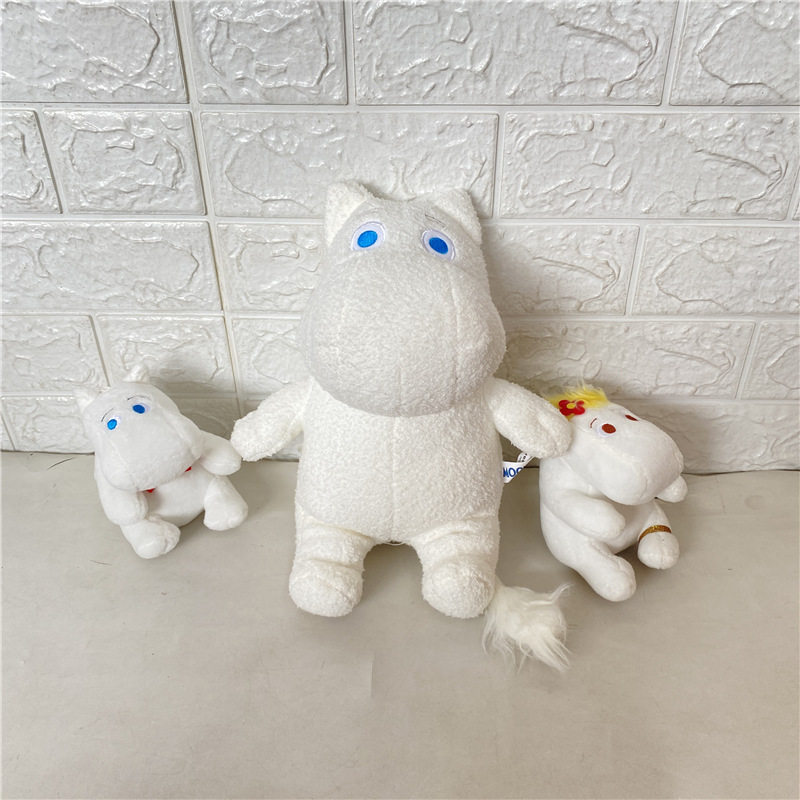 朴春灿烈同款姆明moomin河马冰箱贴 姆明公仔嘭嘭河马 姆明包挂件