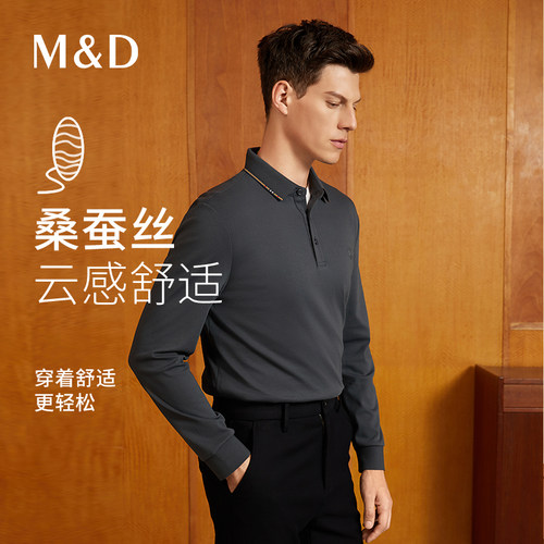 M＆D/名盾秋季长袖POLO衫