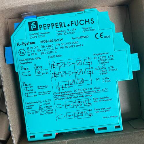 #控制器P+F安全栅KFD2-SR2-EX2.W全新库需询价