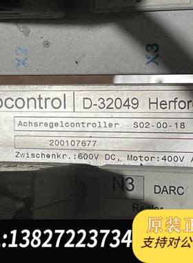 全新库存Ferrocontrol驱动器 S02-00-18 实物拍摄全新议价
