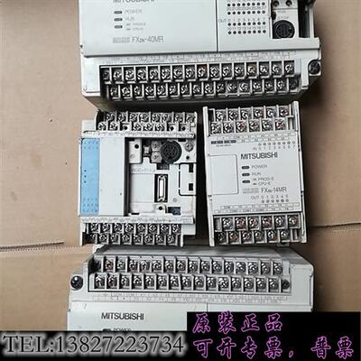 库存PLC控制器,正品二手拆机,实物如图所示,FX0N-40MR需询价