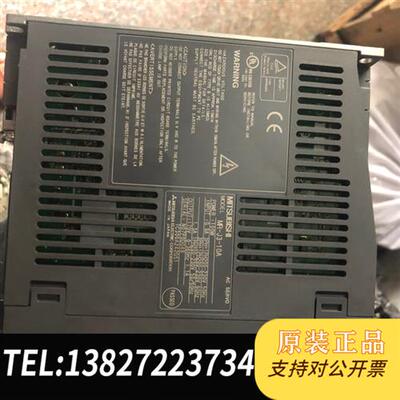 现货原装驱动MR-J3-10A拆机包好实图拍漂亮九九成新议价