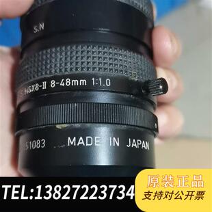 全新库存8 48mm手动光圈变焦镜头F1.0大光圈全新议价