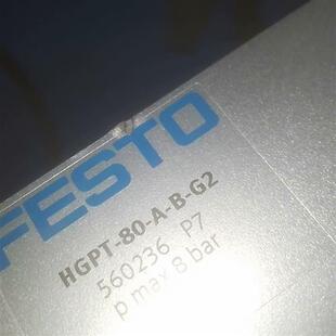 全新库存费斯托平行夹持气缸 G全新议价 型号HGPT