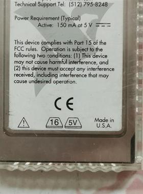 全新库存美国NI DAQ多功能数据采集卡NI DAQCard-120全新议价