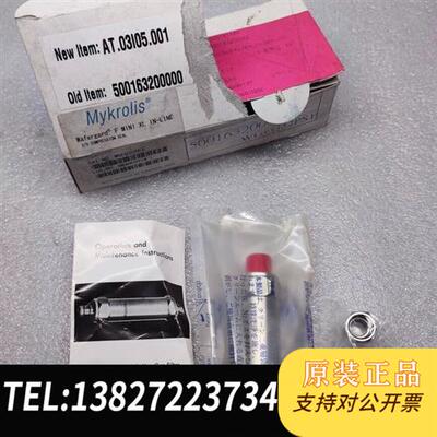 全新库存Mykrolis密科理 WGFG32PS1 过滤器3/8卡套全新议价