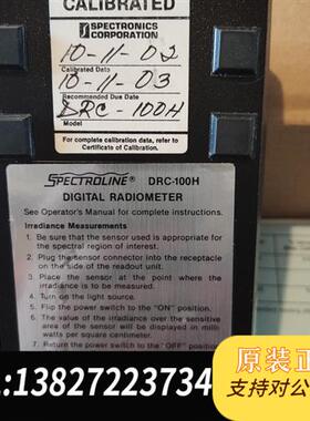 全新库存美国spectronics DRC-100H高量程紫外线强度全新议价