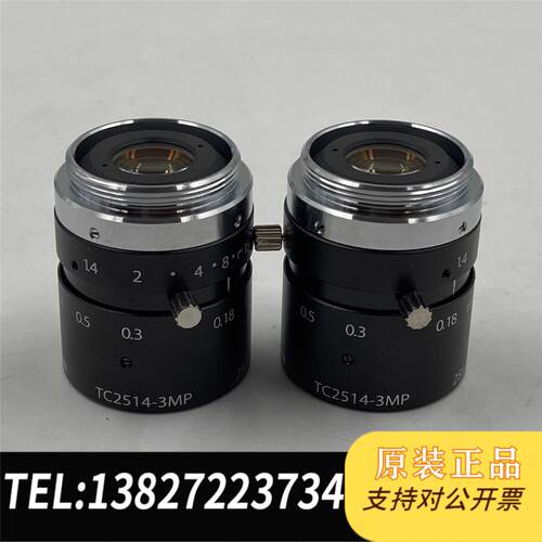 全新原装TOKINA TC2514-3MP 25mm 1：1.4工业需询价