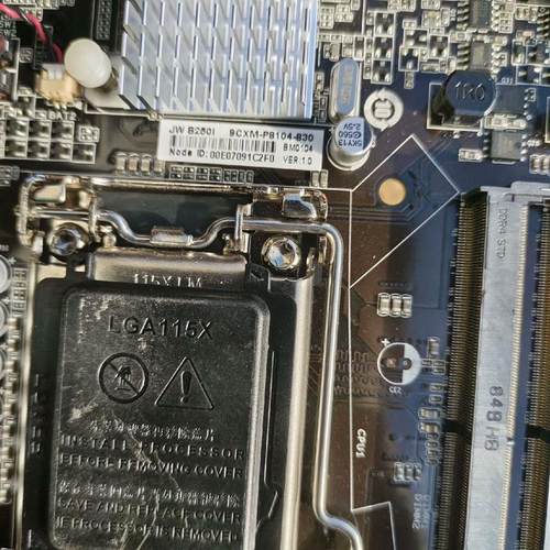 JW B250I主板DDR4双内存主板,功能完好,全新需询价