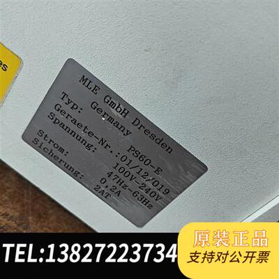 全新库存MLE Gmbh PS60-E进样器 实物图拍摄 需要直接拍全新议价