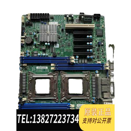 全新原装超微X9DRL-iF主板双路2011小板X79支持E5-2680V2需询