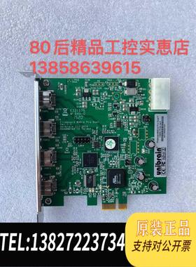 全新原装 unibrain Fireboard800-e 1394b pcIe card 图像采集卡