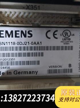 全新库存6SN1118-0DJ21-0AA1 西门子拆机轴卡闲置物品全新议价