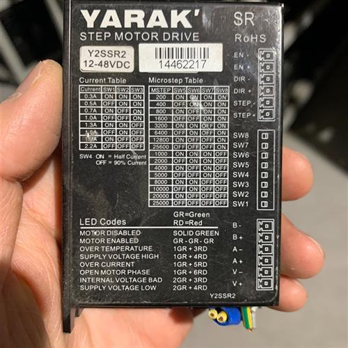 全新库存YARAKSR信浓步进驱动器Y2SSR8,Y2SD2-S1全新议价