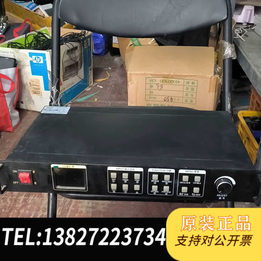 凯视达KS600， LED全彩屏视频处理器，功能正常，面板有