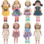 14英寸美国女孩5分bid换装 衣服36厘米宝拉娃娃可穿配件衣服