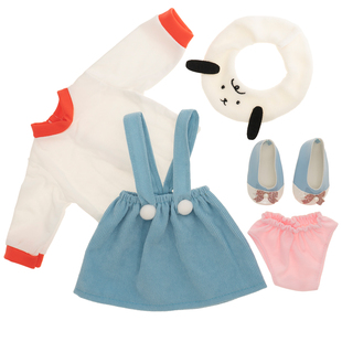 40厘米娃娃衣服43cm夏芙OG女孩可爱动物夏装连衣裙子鞋子包包玩具