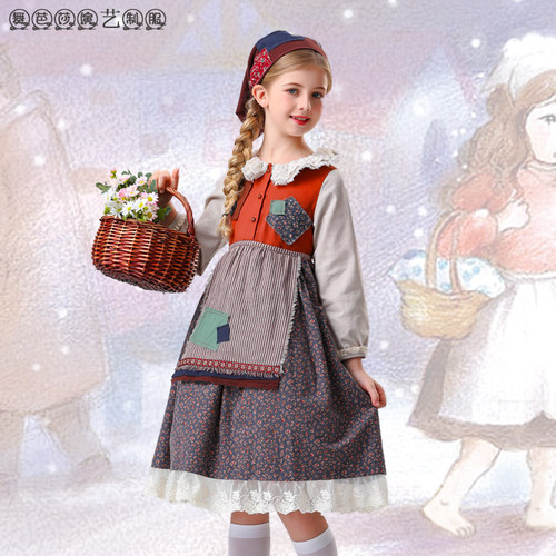 安徒生童话卖火柴的小女孩服装