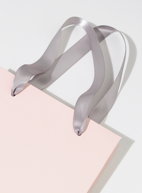 ins风粉色情人节礼品袋结婚logo定制手提纸袋手袋礼物包装礼袋