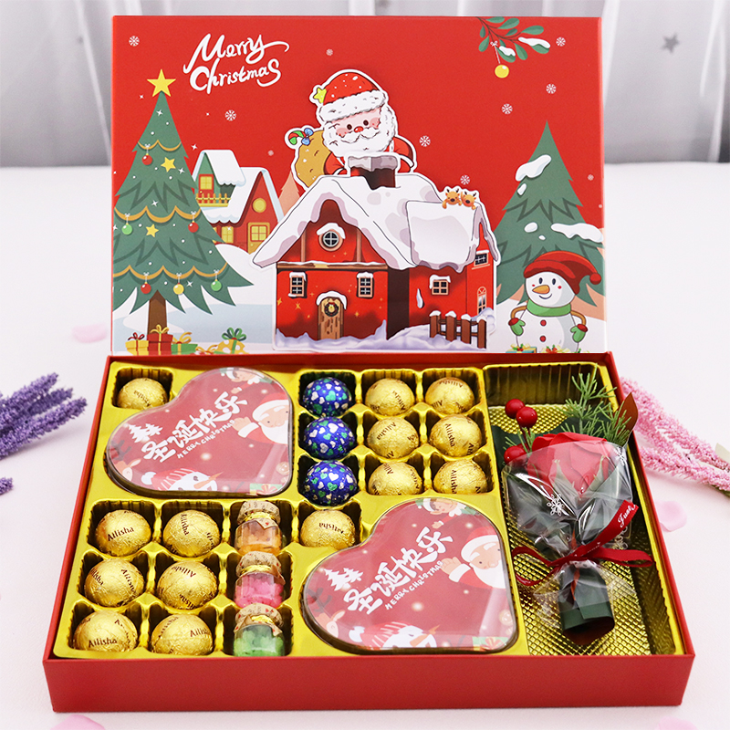 圣诞节礼物德芙巧克力礼盒装送女朋友女生闺蜜儿童实用平安夜礼品