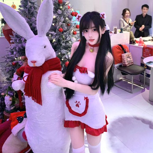 圣诞节服装成人兔女郎cos服女仆装服饰性感装扮衣服女装2025新款