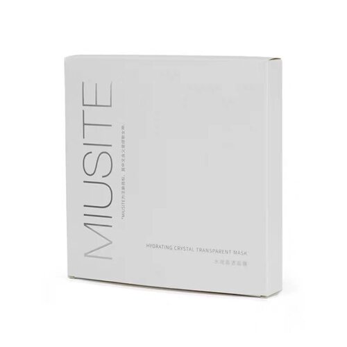 miusite官方正品积雪草舒缓保湿面膜一盒五片
