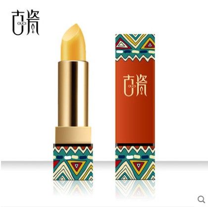 诗蒂兰古瓷馥芳花蜜唇膏滋润保湿修护唇纹温感变色润唇膏故宫口红
