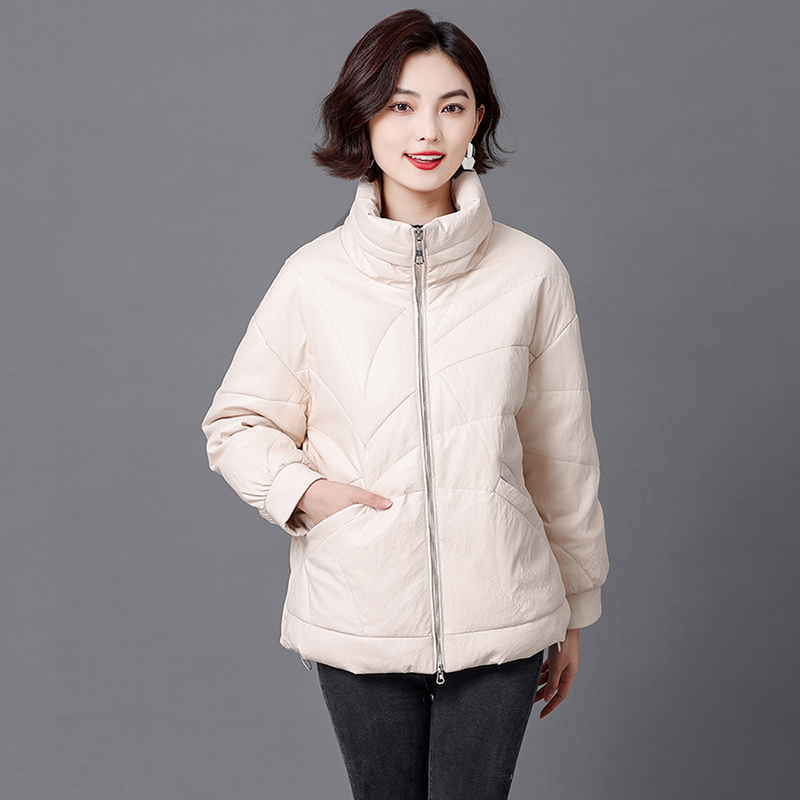 海宁真皮羽绒服女宽松显瘦皮外套