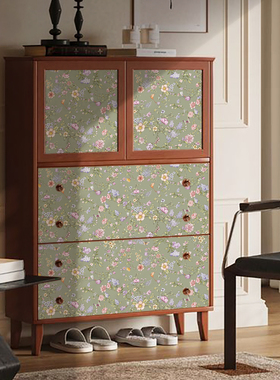 Funlife《Jardin Fleuri》法式花园自粘翻新墙贴家具墙面遮丑改造