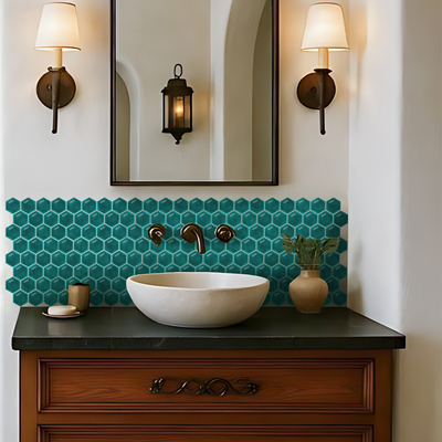 法式南洋风滴胶立体自粘瓷砖贴